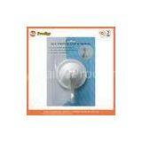 White 2kg Loading Suction Cup Removable Wall Hooks For Tile / Stainless Steel / Glass thumbnail-1