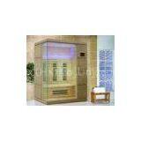 110v / 220v Home Far Infrared Sauna Cabin, 2 Person Ceramic Heater Sauna
