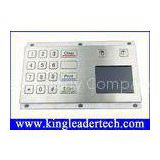 Panel mount industrial numberic keypad with touchpad MKP196-16F-TP
