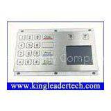 Panel mount industrial numberic keypad with touchpad MKP196-16F-TP