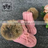 Factory Selling Comfortable Handmade Baby Won Shoes Toddler Booties Crochet Pattern thumbnail-4