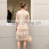Fashion Pregnant Women Sex Images Lace Ruffle Maternity Photography Dress thumbnail-6