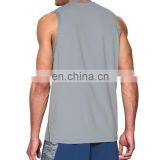 Factory New Screen Printing Custom Logo Muscle Mans Tank Top thumbnail-2