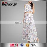 New Arrival Summer New Long Muslim Skirt Stylish High Waisted Printed Skirt For Women Plus Size Causal Long Maxi Skirt thumbnail-1