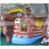 2017 Aier Attractive Ship Shape Inflatable Slide With PVC High Quality For Fun thumbnail-2