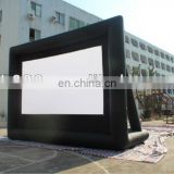 Hot sale commercial grade vinyl tarpaulin advertise inflatable outdoor movie screen