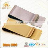 Custom Personalized High Quality Brass Metal Sample Style Money Clip
