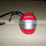 Pe Disposable Poncho In Helmet With Keychain