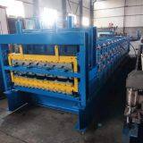 2019 Metal Roof Panel Sheet Triple Layer Roll Forming Machine for Sale thumbnail-3