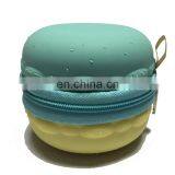 Round MacaronCoin Bag Custom Women Clutch Purse Fashion Girls Silicone Wallet thumbnail-4