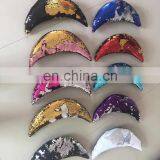 Custom Heart/Moon/Star Reversible Mermaid Sequin Throw Pillow Cover thumbnail-7