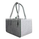 Wholesale Felt Firewood Basket Indoor With Handle thumbnail-5