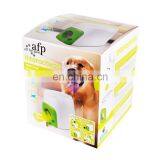 Nontoxic Interactive Training Reward Machine Smart Pet Dog Food Spiller Tennis Ball Feeder Toy thumbnail-2