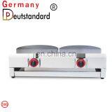 Commercial CE Double Plates GAS Industrial Crepe Pancake Machine thumbnail-5