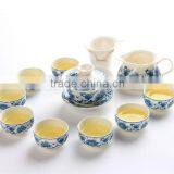 Porcelain Tea Set Suit Ceramic Kung Fu Teaset 12 Pcs