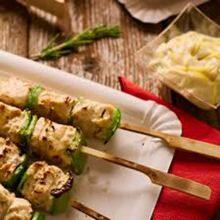 500 Pack Bamboo Skewers - 7 Inch Bamboo Picks Paddle Skewers BBQ Picks for Outdoor Grilling, Kebab, Fondue and More thumbnail-3