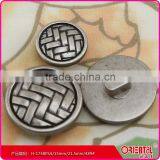 High Quality Classical Plastic Shank Button With Knit Pattern thumbnail-2