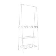 K&B 2 Tier Metal Stand Hanging Clothes Rack Detachable Stand Shoes and Clothes Hanger Rack thumbnail-1