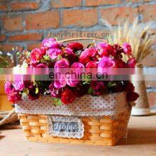 Rectangular Wooden Basket Storage Wood Chip Basket thumbnail-4