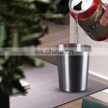 Wholesale High Grade Top Quality Bar Beer Stack Tumbler 304 Stainless Steel Pint Cup thumbnail-3