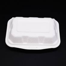 New Hot Disposable Biodegradable 450ML Bagasse Food Box Take Away Sugarcane Container thumbnail-5