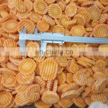 Sinocharm Frozen Vegetabble Top Grade Circular Cut Straight Cut IQF Frozen Carrot Slices for Sale thumbnail-5