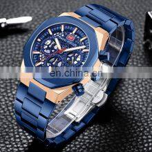 MINI FOCUS 0411G Mens Quartz Watches Stainless Steel Waterproof Fashion Luxury Watches Custom Logo thumbnail-2