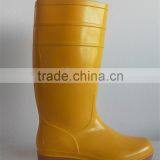 Yellow PVC Boots / Pvc Rain Boots /pvc Safety Rain Boots With Men thumbnail-2
