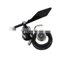 Weather Vane 0-5v RS485 4-20mA Wind Transducer ABS Aneometer 0-360 Wind Direction Sensor