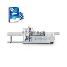 High Quality 4 Side Sealing Teeth Whitening Strips Packaging Machine
