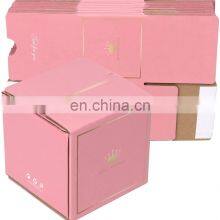 Customized Logo Corrugated Self Seal Postal Mailing Tape-free Carton Self Adhesive Tearing Away Strips Shipping Zipper Gift Box