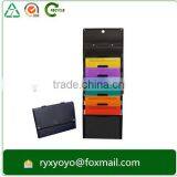 2016 Foldable pp Plastic Multiple Pockets Hanging File Folder With Hook and Loop Quality Choice thumbnail-5