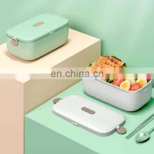 220 V 110 V 40 V Stainless Steel Electric Heating Lunch Box Office School Home Food Warmer Container Heater Bento Box thumbnail-2