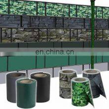 PVC Tarpaulin Brown/Green/Grey Strip Fence for Backyard Garden Protection thumbnail-4