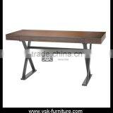 DK-041 Hotel Bedroom Fashion X Legs Wooden Dressing Desk thumbnail-1