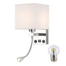 Modern LED Hotel Wall Lights Artdecolite Luxury Crystal Wall Sconce thumbnail-3