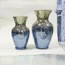 Mosaic Vase Glass Container Jar