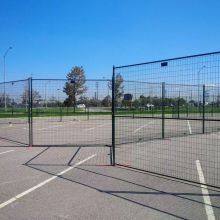 Canada Temporary Fence con diseño anti-escalada y calibre de alambre de 3mm thumbnail-3