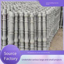 Concrete Balcony Vase-shaped Column Railing, Precast Cement Roman Column Handrail, Vase-shaped Column Fence for Villas and Self-built Houses thumbnail-2