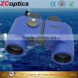 Military Gas Mask Chinese Binoculars 7x50B Brass Telescope