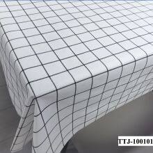 Classic Plaid Decorative Home Kitchen Tablecloth Liquid Repellent and Stain Resistant Plastic Table Cloth thumbnail-4