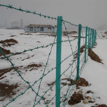 500 Meters per Roll, Low-priced Barbed Wire for Prison Use, Hot-dip Galvanized Barbed Wire. thumbnail-5