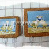 Fashionable Nice Unique Cork Coaster With Ceramic thumbnail-1