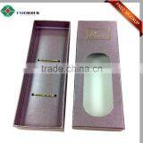 Custom Hair Extension Packaging Box With Die Cut PVC Window thumbnail-1