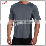 Custom printed blank gym T shirt train running OEM & ODM Piece dyeing process T shirts