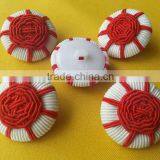 High Fashion Cord Braided Fabric Covered Button For Ladies --- F1536 thumbnail-2