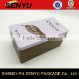 Custom Printed Small Metal Rectangular Tin Box Packaging