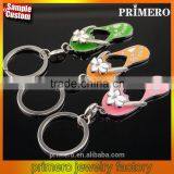 New Creative Mexico Alloy Metal Keychain Slippers Funny Key Ring Wholesale