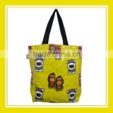 High Quality Products Bros Baby Rinne Baby Schnauzer Konno PVC Waterproof Printed Yellow Beach Shoulder Bag