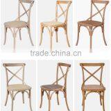 Nature Wood Cross x Back Dining Chair thumbnail-4